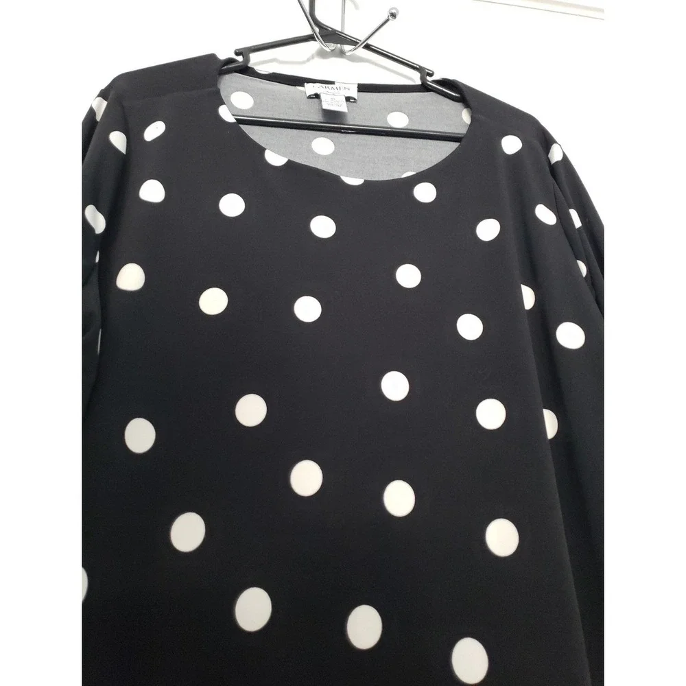 Carmen Marc Valvo Mans Plus Blouse Size 2XL‎ - Picture 2 of 4